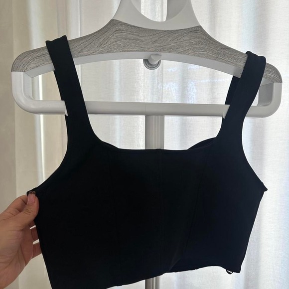 Zara Corset Top in Black size Large NWT - Picture 5 of 5